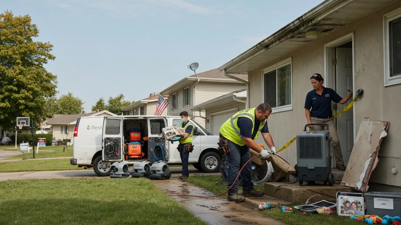 Water Damage Restoration in Moorhead, IA near me